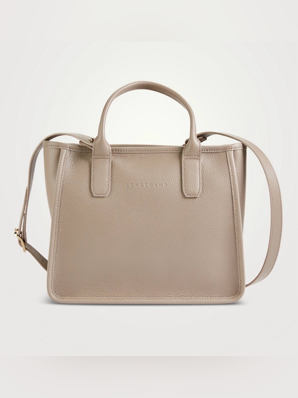 Longchamp Le Foulonné Leather Tote Bag
